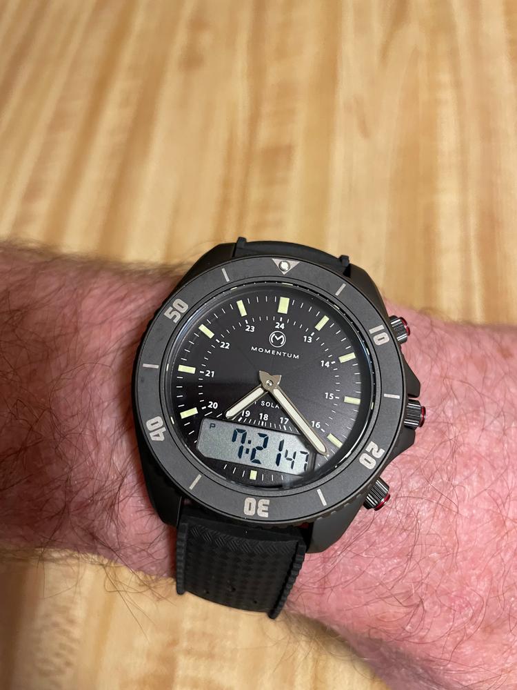 UDT Eclipse 42mm Black-Ion – Momentum Watches