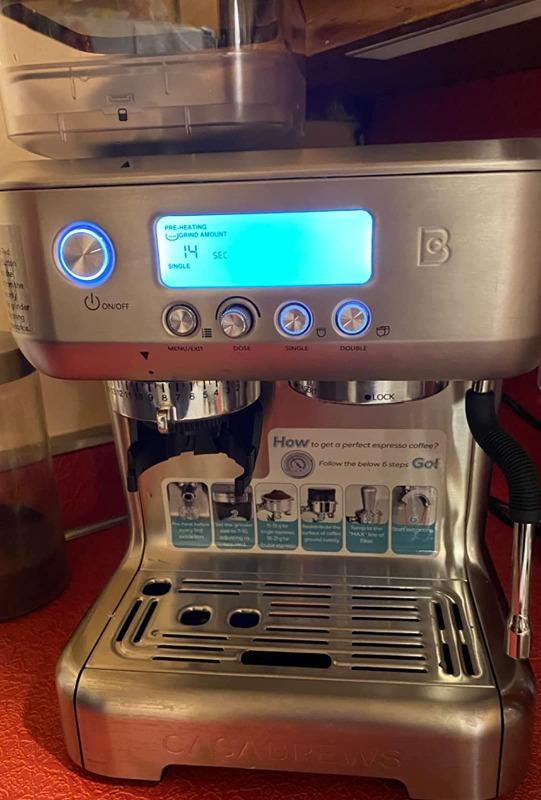 Casabrews 5700PRO™ All-in-One Espresso Machine with Digital LCD Displa