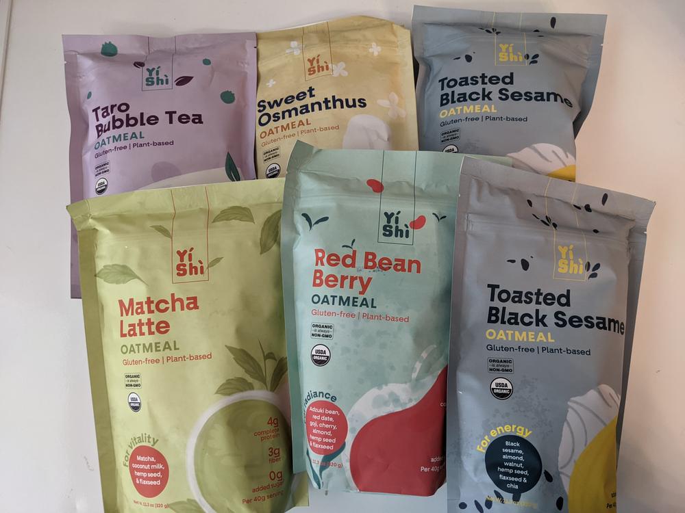 Taro Bubble Tea 6-Serving Oatmeal Pouch – Yishi Foods