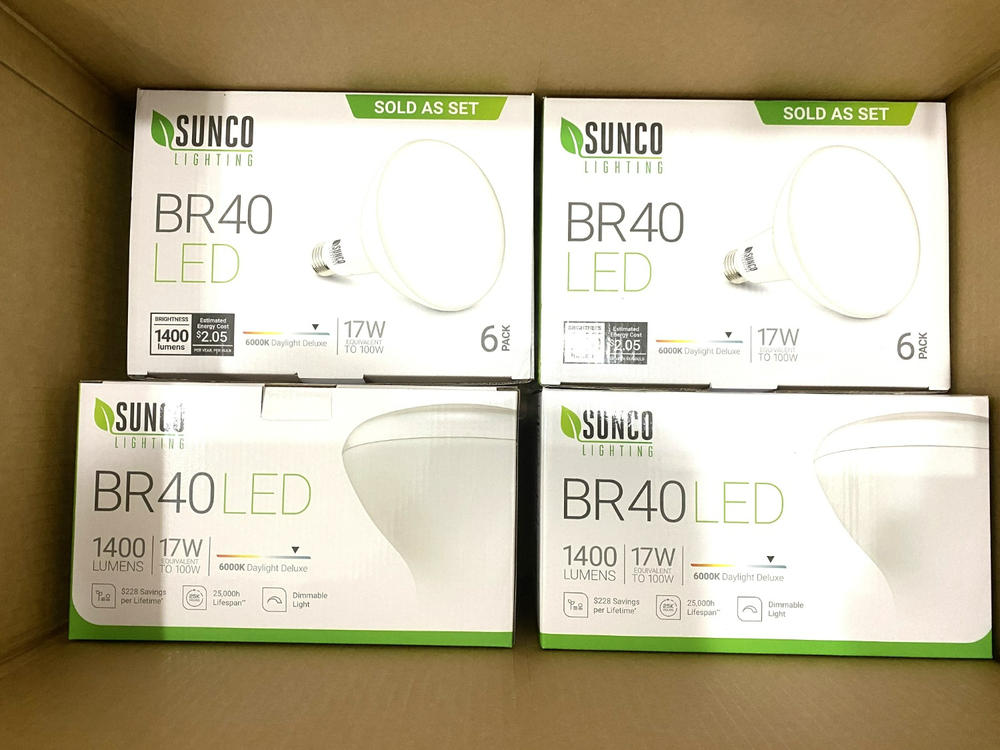 BR40 LED Bulb, 1400 Lumens - Customer Photo From Jagdish Patel