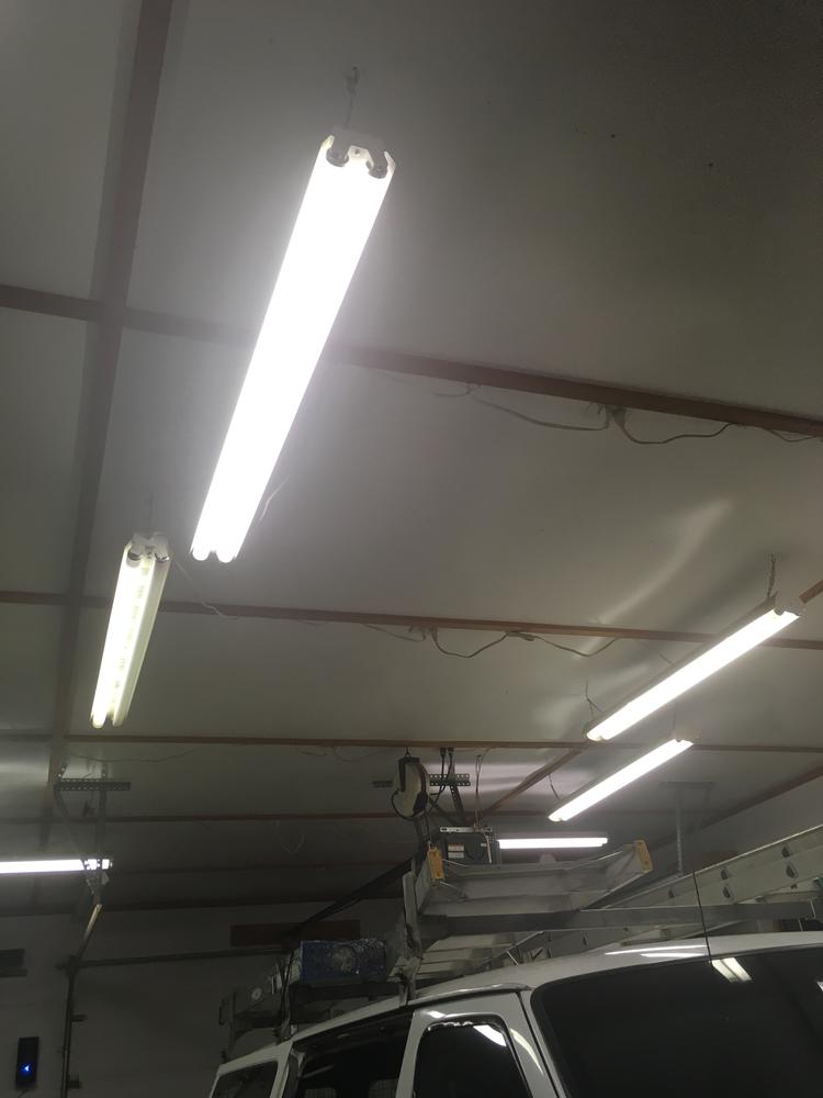 T8 LED Tube, 4ft, Frosted, Bypass, Type B, 18W, Single/Double Ended, 2200 Lumens - Customer Photo From Sam White