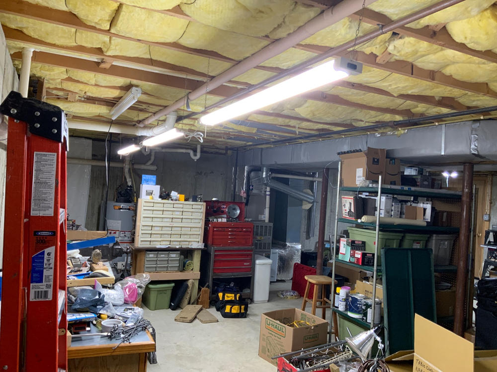 LED Shop Light, 4ft, Utility, Frosted, Plug & Play, 4100 Lumens - Customer Photo From Kenneth Kinross