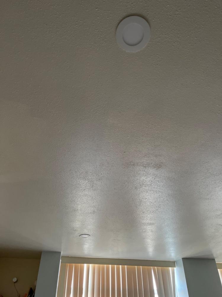 Recessed LED Lighting, 4 Inch, Slim, Wafer Thin, Smooth Trim, 650 Lumens - Customer Photo From Marta J Cintra