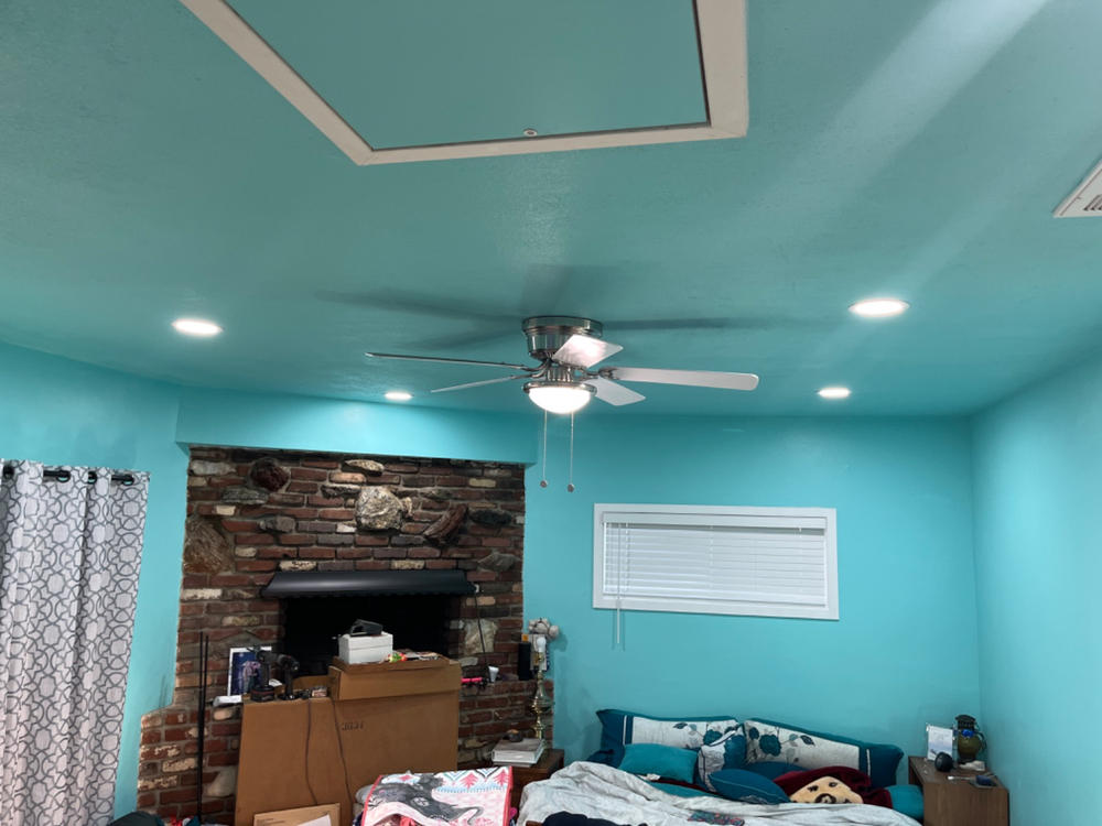 Recessed LED Lighting, 6 Inch, Slim, Wafer Thin, Smooth Trim, 850 Lumens - Customer Photo From Larry Menge