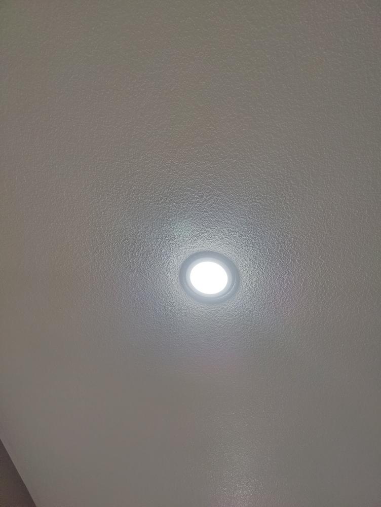 Recessed LED Lighting, 5/6 Inch, Disk Downlight, 15W, 1050 Lumens - Customer Photo From robb sorensen