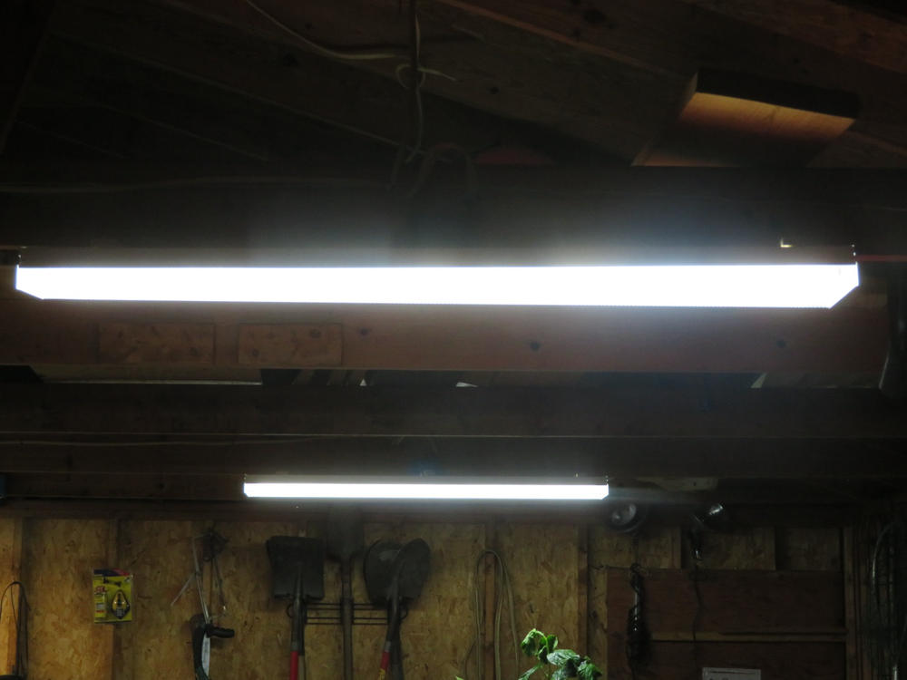 LED Shop Light, Wraparound, Prismatic Lens, 7 Inch, 6500 Lumens - Customer Photo From David Weyant