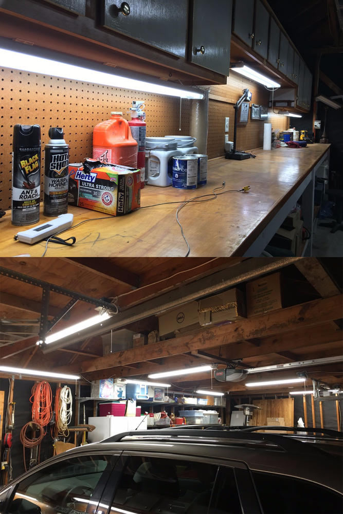 LED Shop Light, Utility, Frosted, 4100 Lumens - Customer Photo From Steven Cutchen