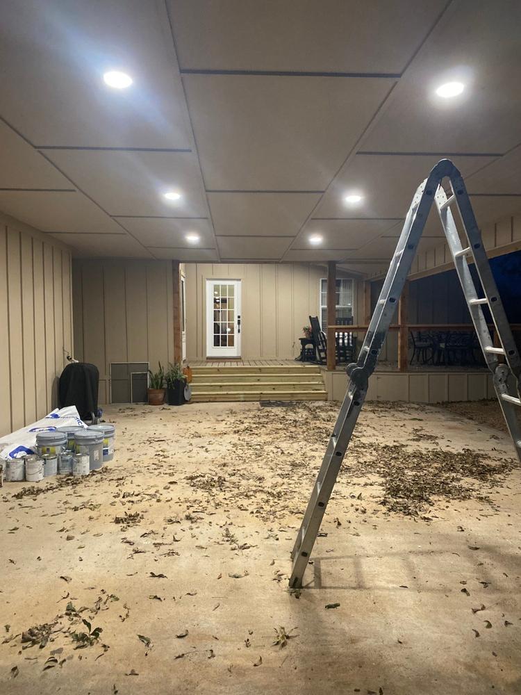 Recessed LED Lighting, 6 Inch, Slim, Selectable CCT, 850 Lumens - Customer Photo From MARIAH RAZ