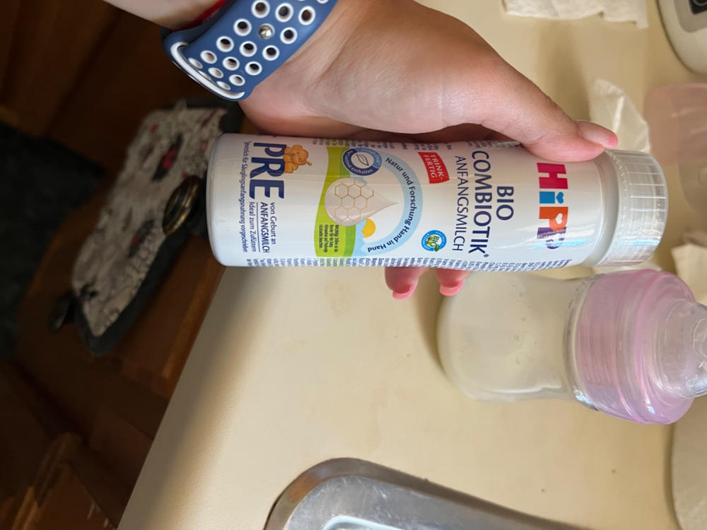 HiPP Stage PRE Premixed Combiotic Infant Milk Formula (200ml) - German Version - 36 Bottles - Customer Photo From Sophia Kushnir