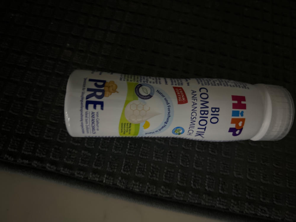 HiPP Stage PRE Premixed Combiotic Infant Milk Formula (200ml) - German Version - 36 Bottles - Customer Photo From Zalome Pi