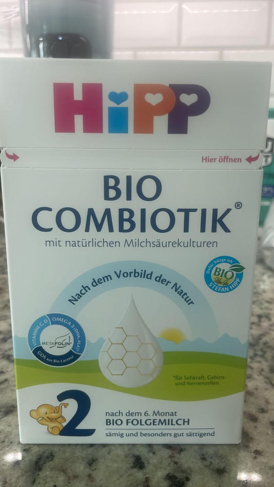 HiPP Stage 2 (6-10 Months) Combiotic Formula - German Version (600g) - Customer Photo From Kelsey Vazquez