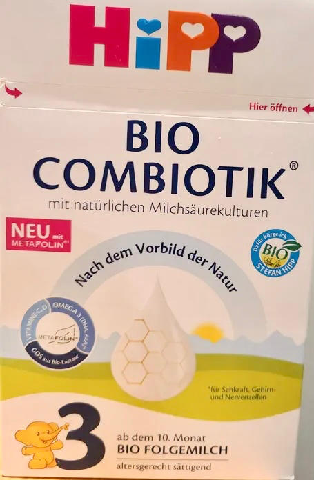 HiPP Stage 3 (10+ Months) Combiotic Formula - German Version (600g) - Customer Photo From Adam Van Korlaar