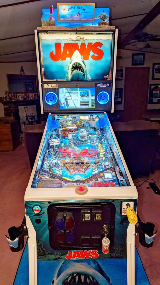 JAWS Topper by Stern Pinball - Customer Photo From Eric A.