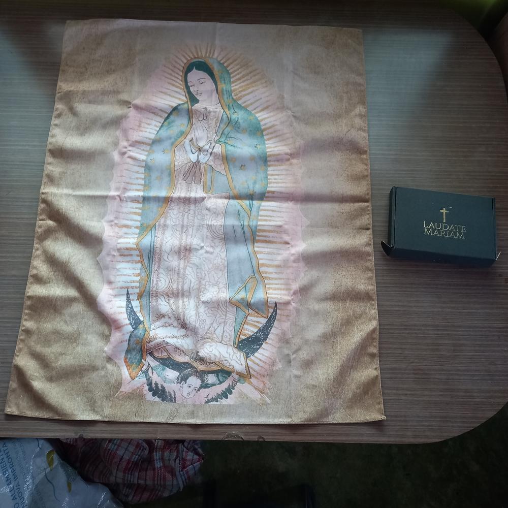 Our Lady of Guadalupe Tilma - Customer Photo From Maribel R. Ramos