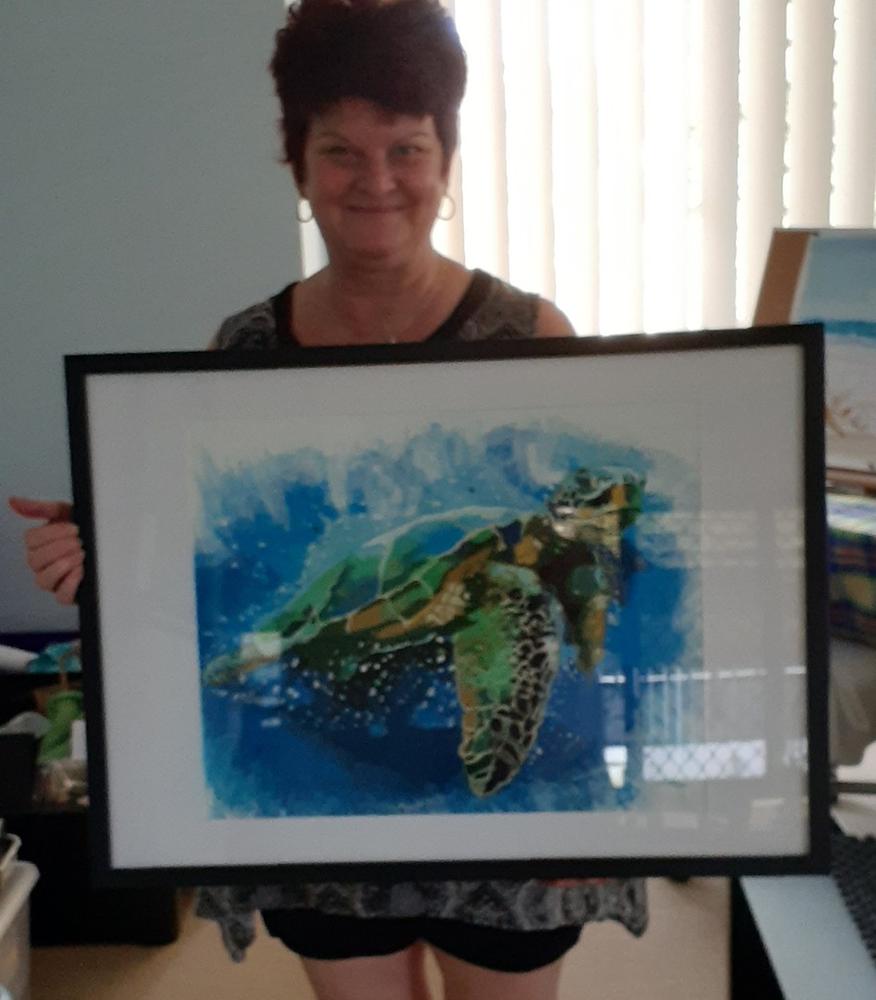 Green Sea Turtle kit - Customer Photo From Kate South