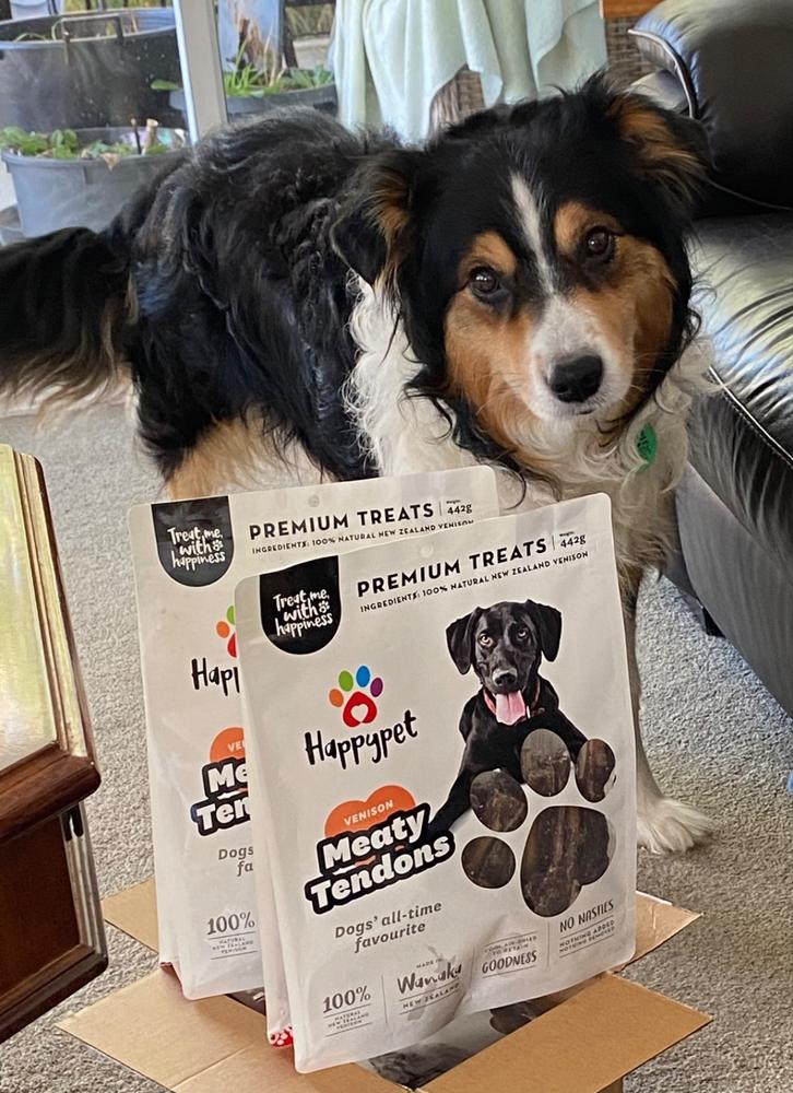 Meaty Tendons - Natural Dog Chews - Customer Photo From Johanna Broekema