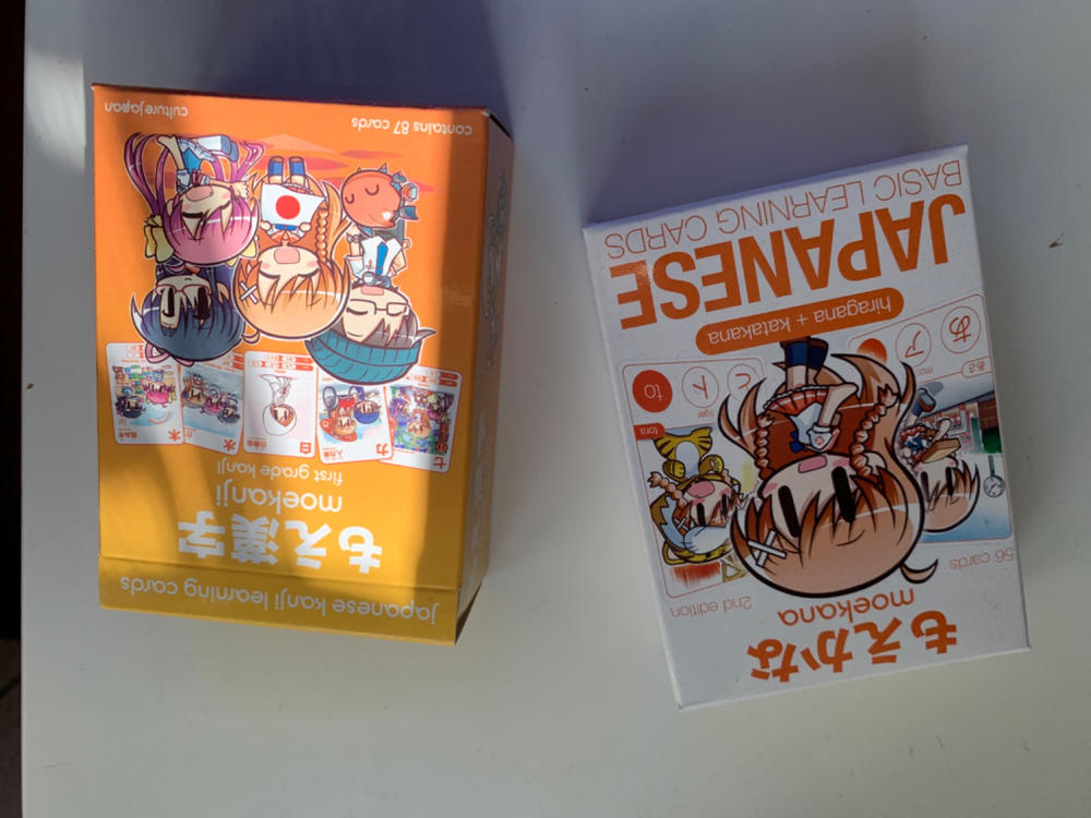 Mirai Suenaga & Friends Moekana Cards - Customer Photo From Sabine H.