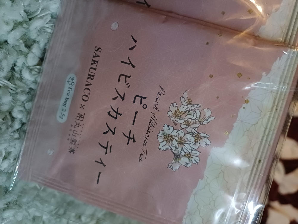 Sweet Sakura Tea (1Box : 4pcs) - Customer Photo From Alisia B.