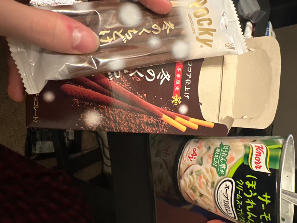 Pocky Winter Chocolate - Customer Photo From Isaac J.