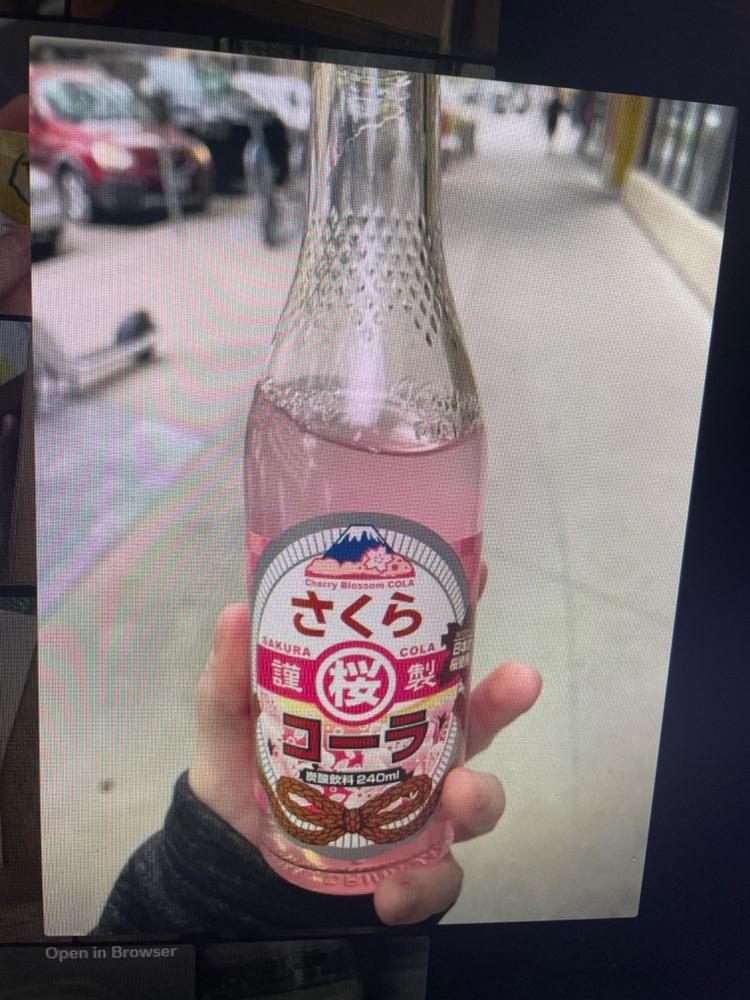 Sakura Cola - Customer Photo From Chloe D.