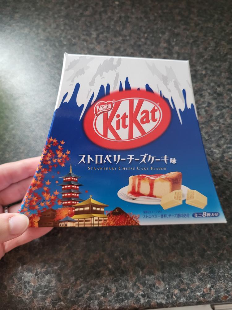 Kit Kat Strawberry Cheesecake Mt.Fuji - Customer Photo From Jessica K.