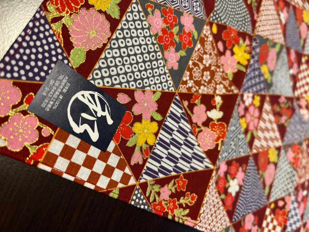 Furoshiki Wrapping Cloth (2 sheets set) - Customer Photo From Mary Z.