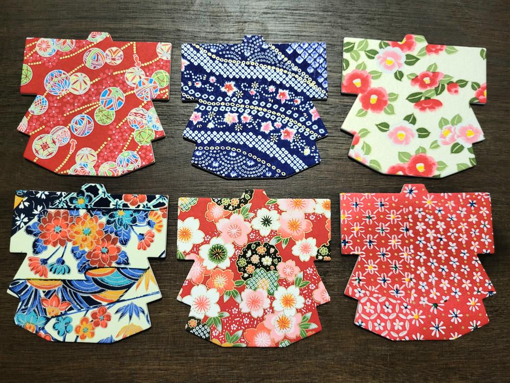 Kimono Coaster Set - Customer Photo From Marisa S.