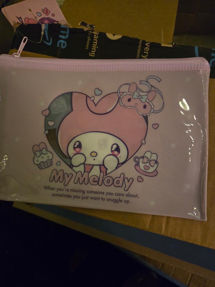 Kuromi x My Melody Pouch - Customer Photo From Diana K.