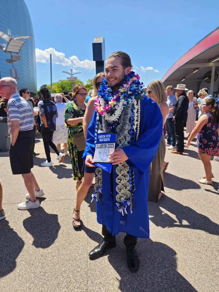 Single Plumeria Lei - Customer Photo From Kristin Byers