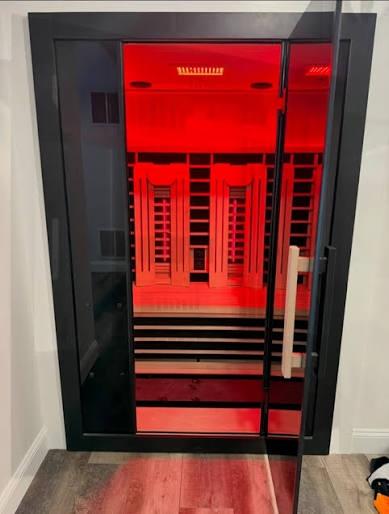 Sun Home Eclipse™ 2-Person Indoor Red Light & Full-Spectrum Infrared Sauna - Customer Photo From Joshua Ferguson