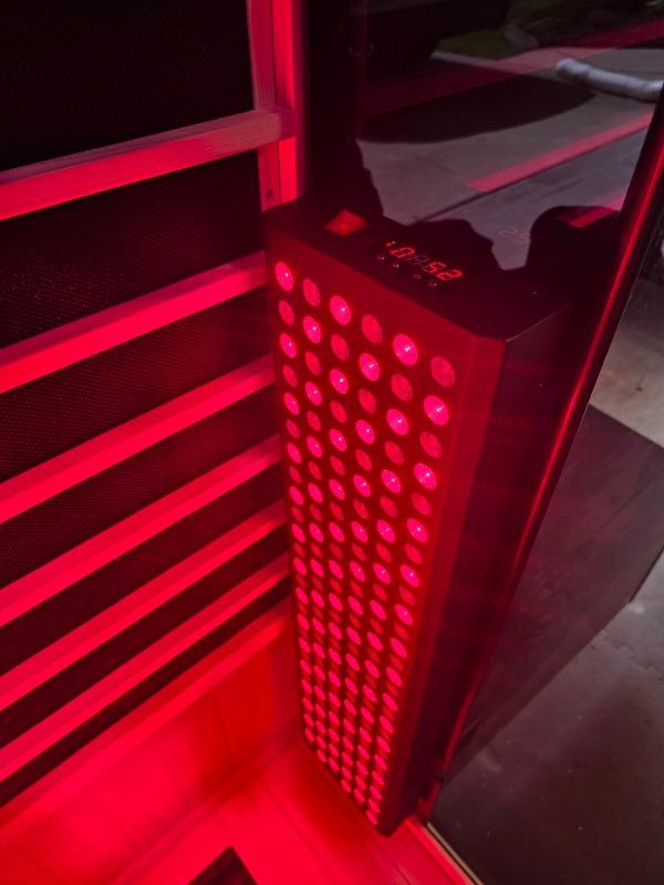 Sun Home Eclipse™ 2-Person Red Light & Infrared Sauna - Customer Photo From Adam Cantrill