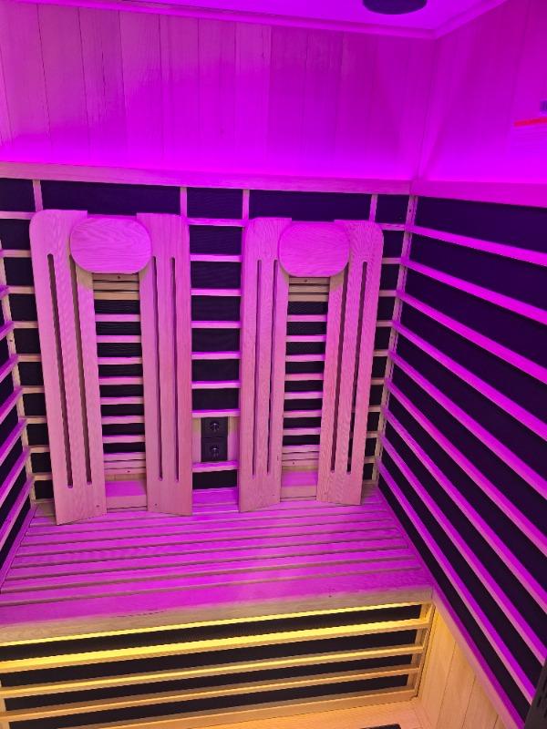 Sun Home Eclipse™ 2-Person Red Light & Infrared Sauna - Customer Photo From Adam Cantrill