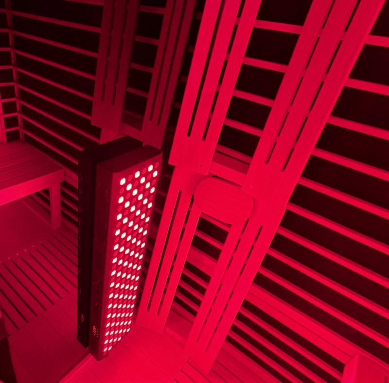 Sun Home Eclipse™ 4-Person Red Light & Infrared Sauna - Customer Photo From EZ