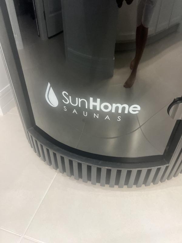 Sun Home Pod™ 1-Person Red Light & Infrared Sauna - Customer Photo From LAMBROS KOKKINELIS