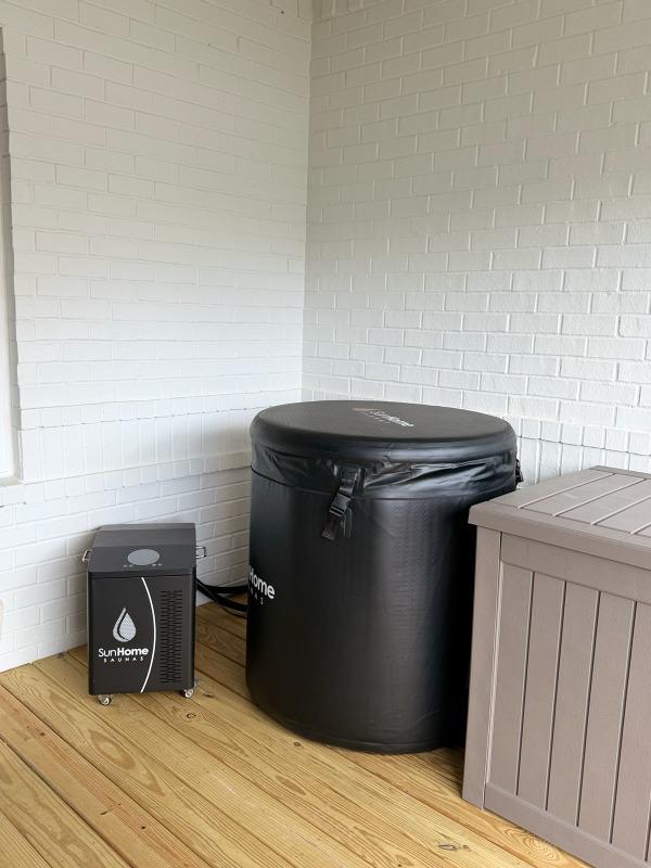 Sun Home Cold Plunge™ - Vertical - Customer Photo From Brandon Williams