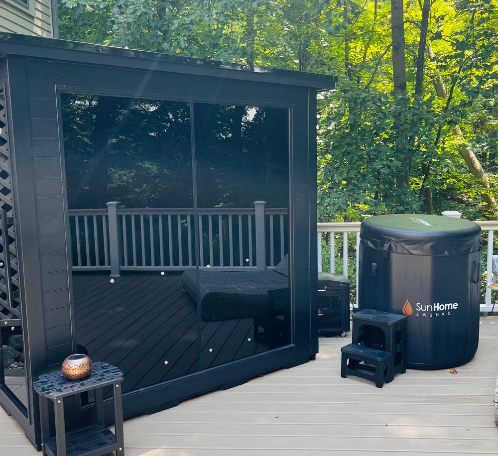 Sun Home Cold Plunge™ - Vertical - Customer Photo From Fred