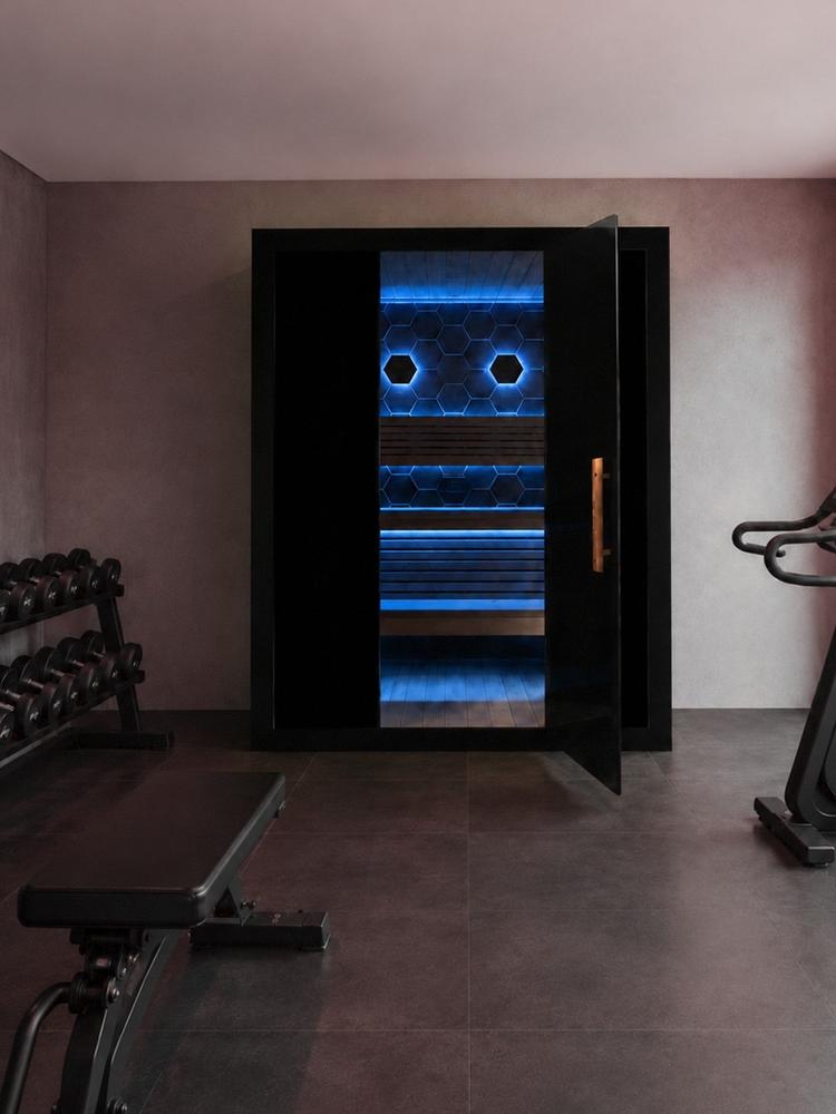 Sun Home Nova Indoor 3-Person Traditional Sauna - Customer Photo From Hayden