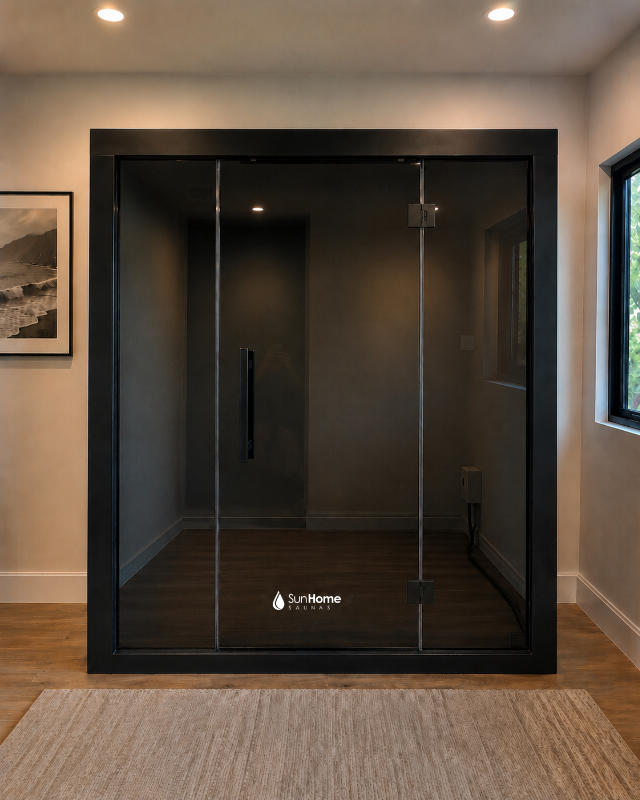 Sun Home Nova Indoor 5-Person Traditional Sauna - Customer Photo From Kylee 