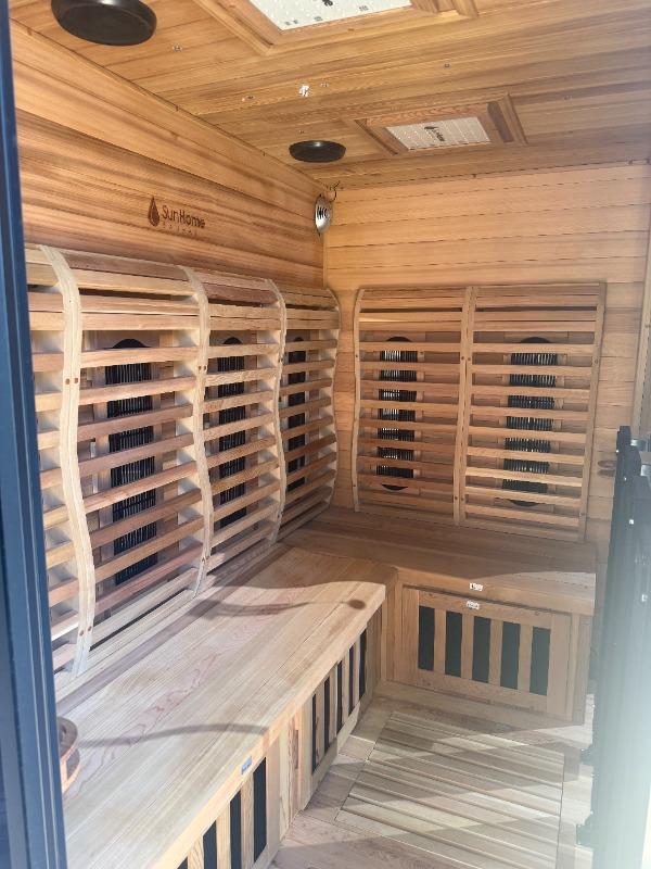 Sun Home Luminar™ 5-Person Outdoor Full-Spectrum Infrared Sauna - Customer Photo From Michael ONeill