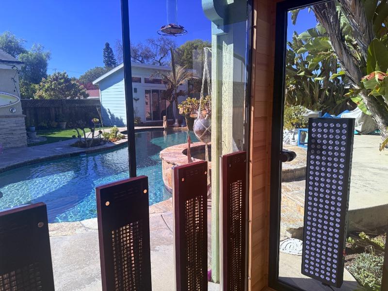 Sun Home Luminar™ 5-Person Outdoor Full-Spectrum Infrared Sauna - Customer Photo From Michael ONeill
