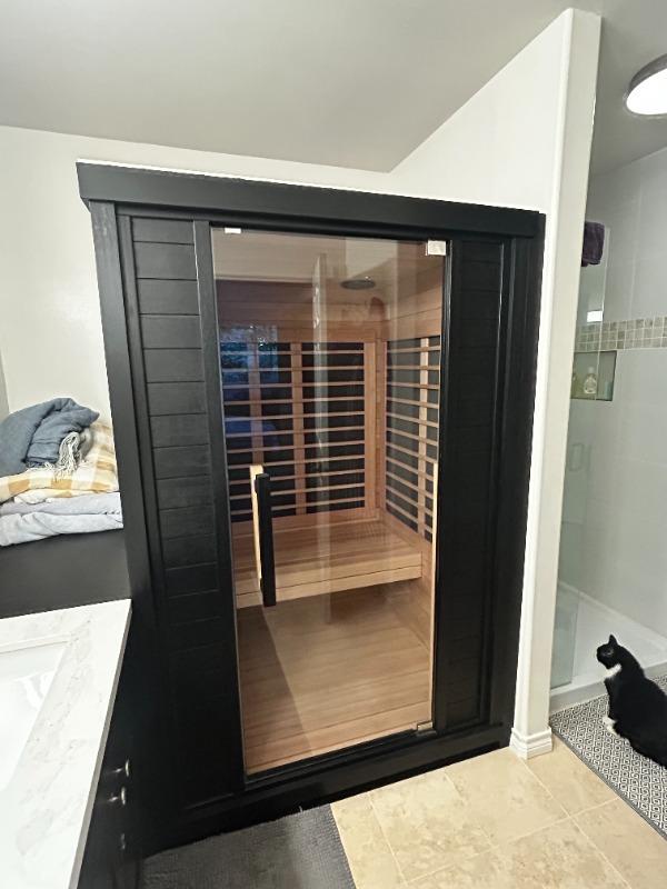 Sun Home Equinox™ 2-Person Full-Spectrum Infrared Sauna - Customer Photo From Katy Esser