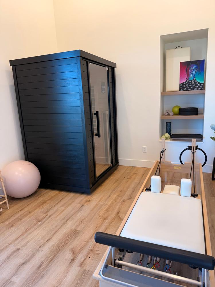 Sun Home Equinox™ 2-Person Full-Spectrum Infrared Sauna - Customer Photo From Dana Petersen