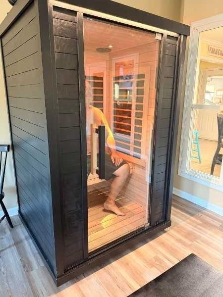 Sun Home Equinox™ 2-Person Indoor Full-Spectrum Infrared Sauna - Customer Photo From Jeff Tacker