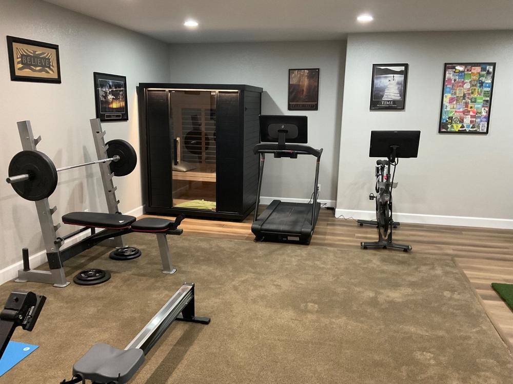 Sun Home Equinox™ 3-Person Full-Spectrum Infrared Sauna - Customer Photo From Dave Jolette