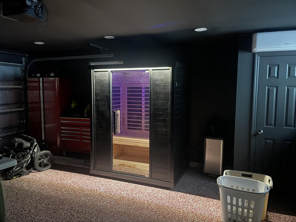 Sun Home Equinox™ 3-Person Full-Spectrum Infrared Sauna - Customer Photo From Britt Fuller