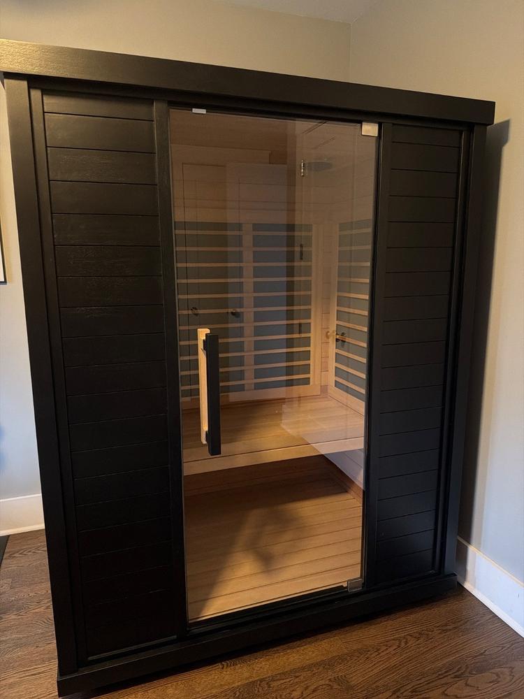 Sun Home Equinox™ 3-Person Indoor Full-Spectrum Infrared Sauna - Customer Photo From Adam Russell