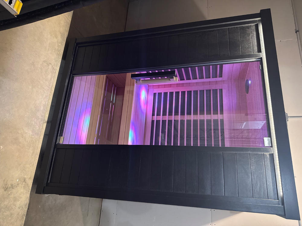 Sun Home Equinox™ 3-Person Full-Spectrum Infrared Sauna - Customer Photo From Joe Schmidtlein