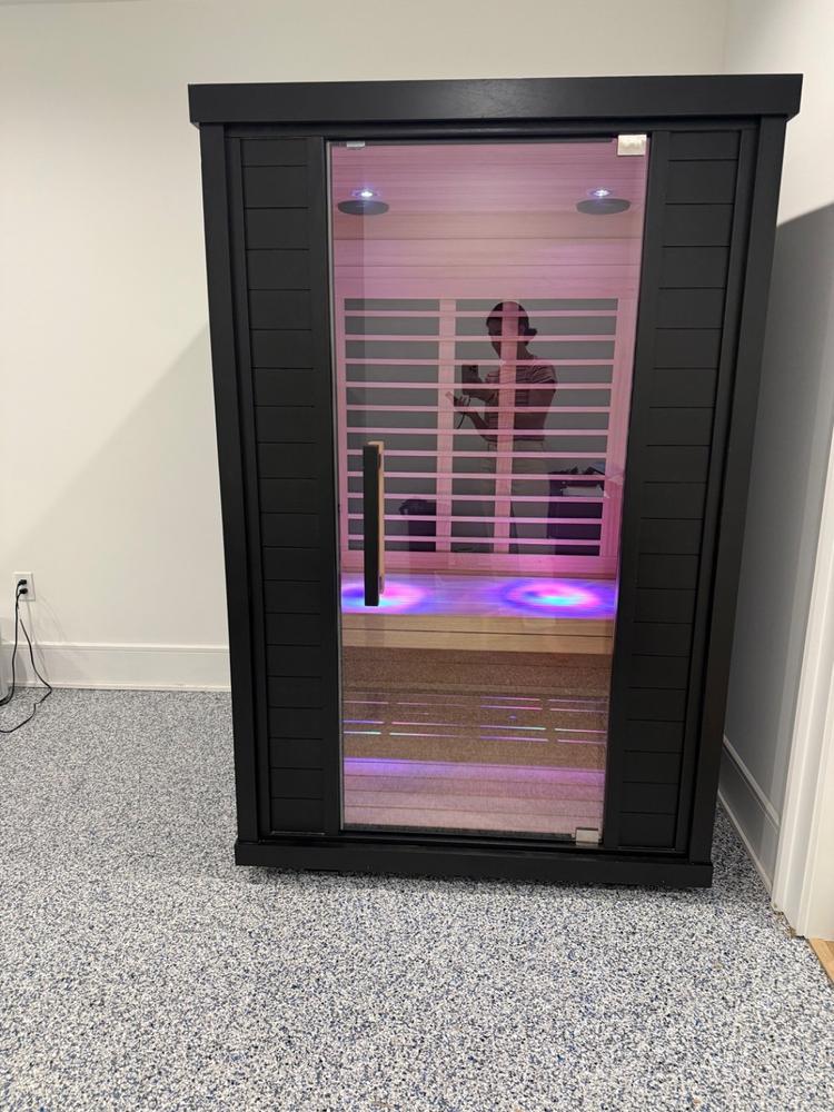 Sun Home Solstice™ 2-Person Infrared Sauna - Customer Photo From Sam Sloan