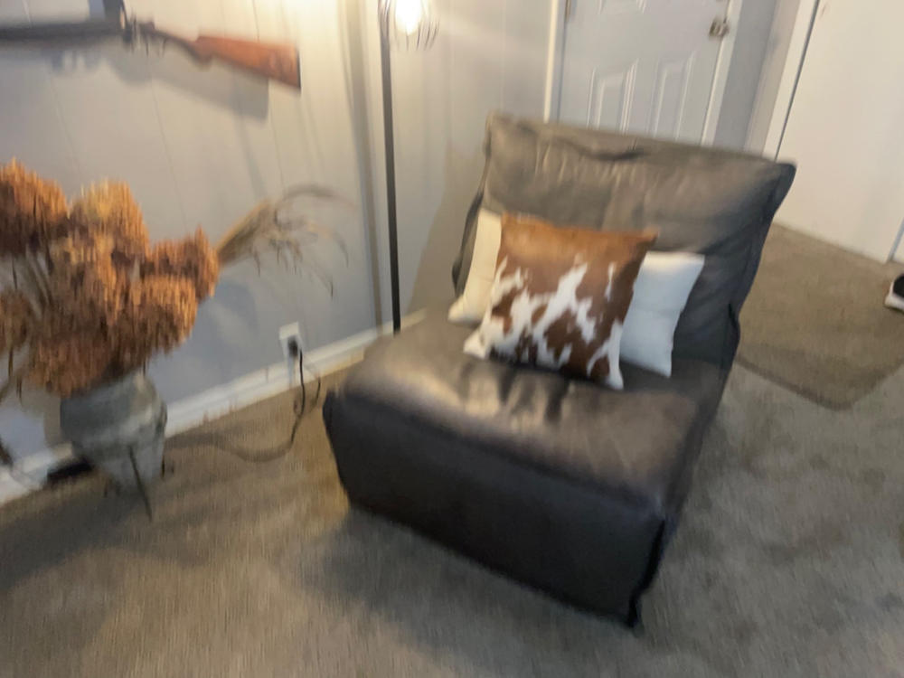 Black and White Calf Hides - Customer Photo From John Ralston