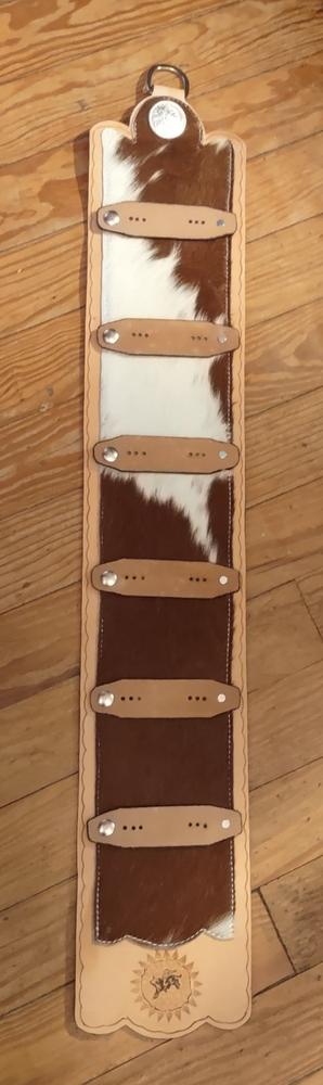 Hereford Cowhide Rug - Customer Photo From Laura M Lohnes